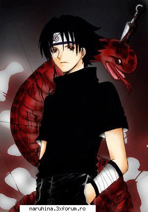 sakuke uchiha sasuke uchiha este unul din principale ale seriei.in copilarie traia impreuna parintii